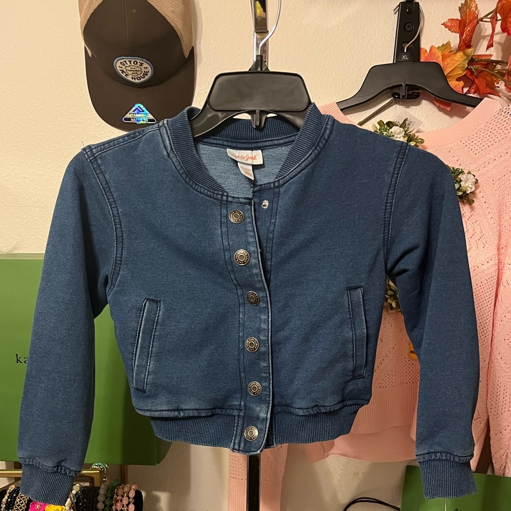 Cat & Jack Dark Blue Jean Jacket